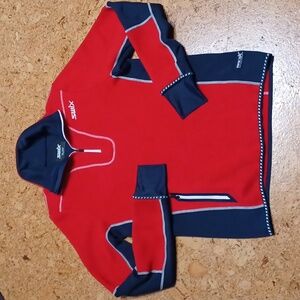 Swix Men's RaceX Midlayer Polartec Thermal Pullover Red/Navy/White Size L